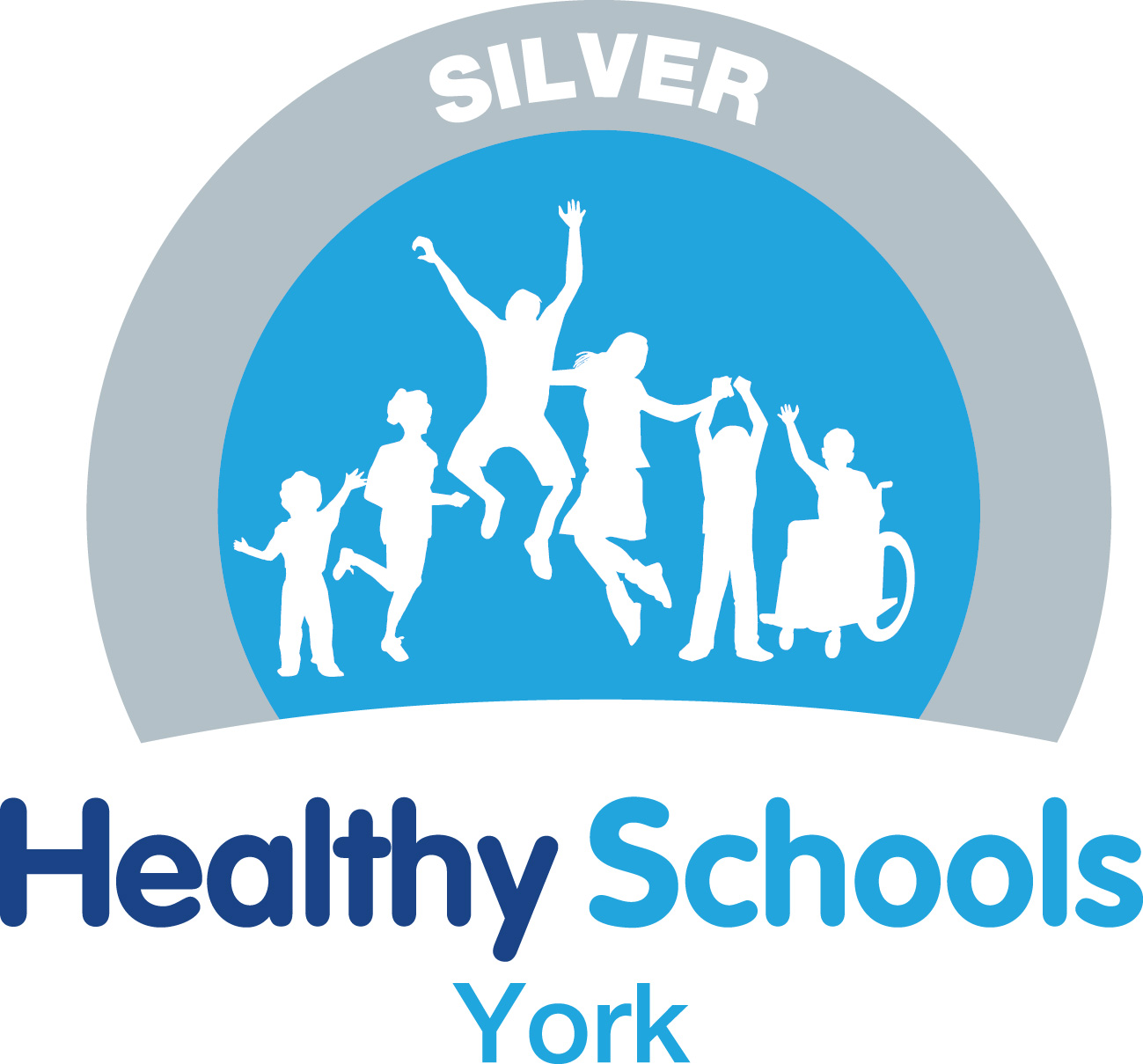 Healthy Schools York Bronze Logo